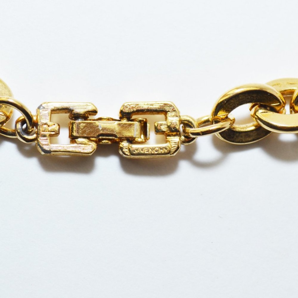 Givenchy Gold Rolo Chain Necklace - Picture 5 of 5